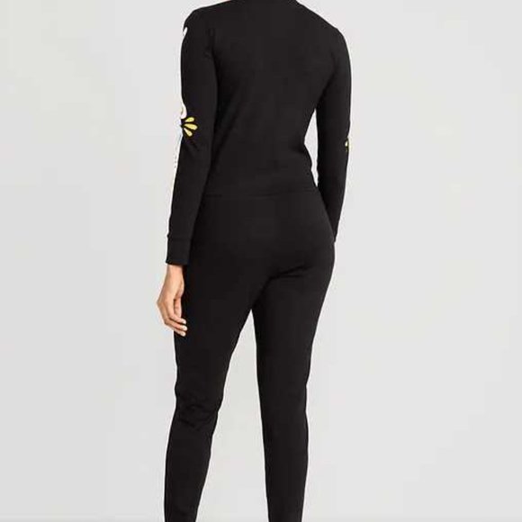 New women's Old Navy Halloween one-piece pajamas Dia de los Muertos skeleton - Picture 3 of 10